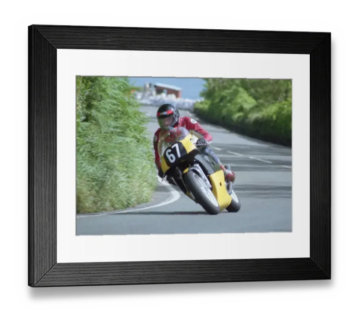 Framed Print : Rich Hawkins (Sportex Rotax) 1998 Singles TT Framed Print : Rich Hawkins (Sportex Rotax) 1998 Singles TT