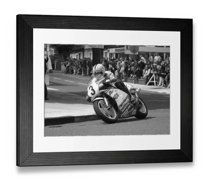 Framed Print : Joey Dunlop (Honda) 1986 Formula One TT Framed Print : Joey Dunlop (Honda) 1986 Formula One TT