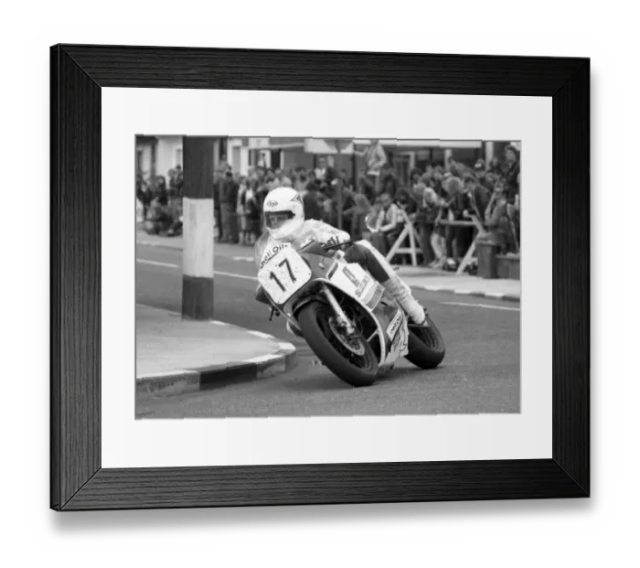 Framed Print : Graeme McGregor (Suzuki) 1986 Formula One TT Framed Print : Graeme McGregor (Suzuki) 1986 Formula One TT