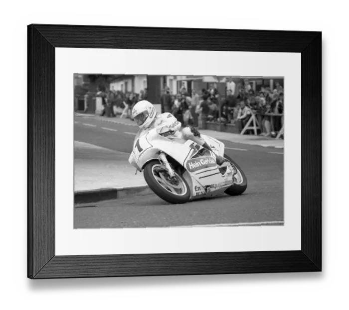 Framed Print : Klaus Klein (Suzuki) 1986 Formula One TT Framed Print : Klaus Klein (Suzuki) 1986 Formula One TT