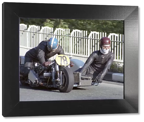 Idris Evans & Tim Matt (Imp) 1969 750 Sidecar TT