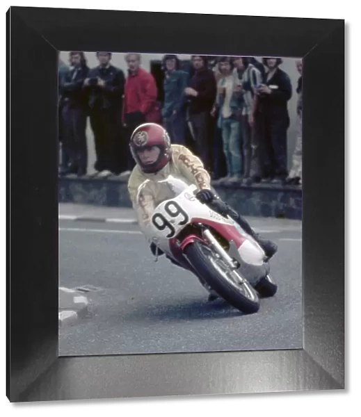 Danny Shimmin (Yamaha) 1973 Junior Manx Grand Prix