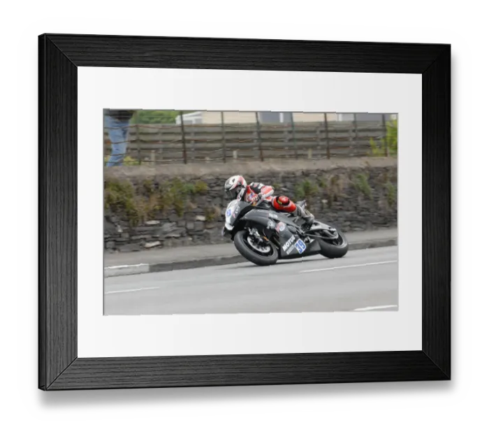 Framed Print : Rico Penzkofer (Suzuki) 2010 Supersport TT Framed Print : Rico Penzkofer (Suzuki) 2010 Supersport TT