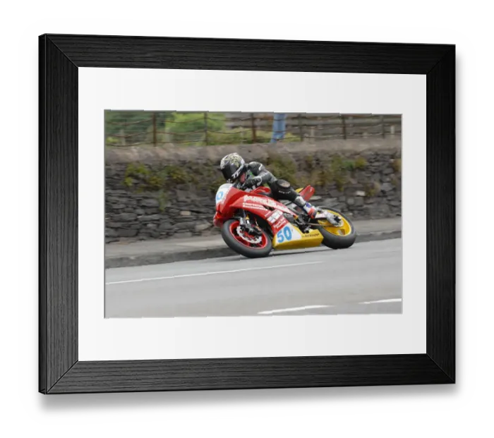 Framed Print : John Barton (Yamaha) 2010 Supersport TT Framed Print : John Barton (Yamaha) 2010 Supersport TT