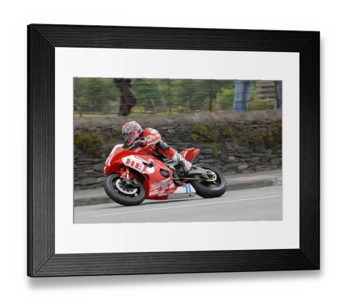 Framed Print : Jimmy Vanderhaar (Yamaha) 2010 Supersport TT Framed Print : Jimmy Vanderhaar (Yamaha) 2010 Supersport TT