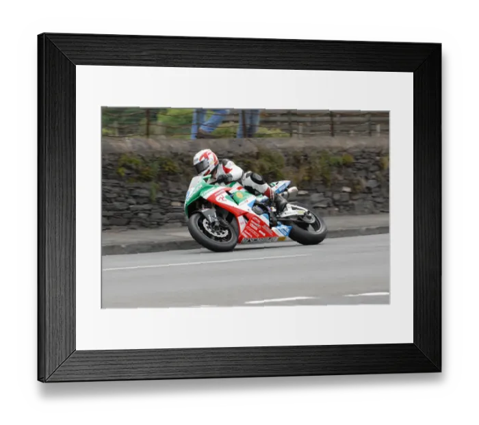 Framed Print : Karsten Schmidt (Honda) 2010 Supersport TT Framed Print : Karsten Schmidt (Honda) 2010 Supersport TT