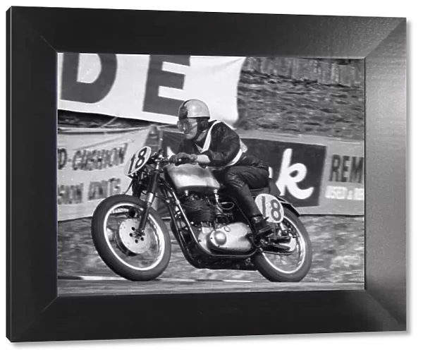 Lawrance Evans (BSA) 1957 Senior Manx Grand Prix