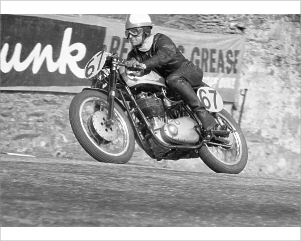 Alan Craven (BSA) 1957 Senior Manx Grand Prix