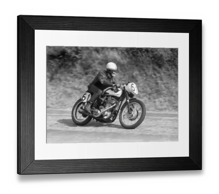 Framed Print : Alan Craven (BSA) 1959 Junior Manx Grand Prix Framed Print : Alan Craven (BSA) 1959 Junior Manx Grand Prix
