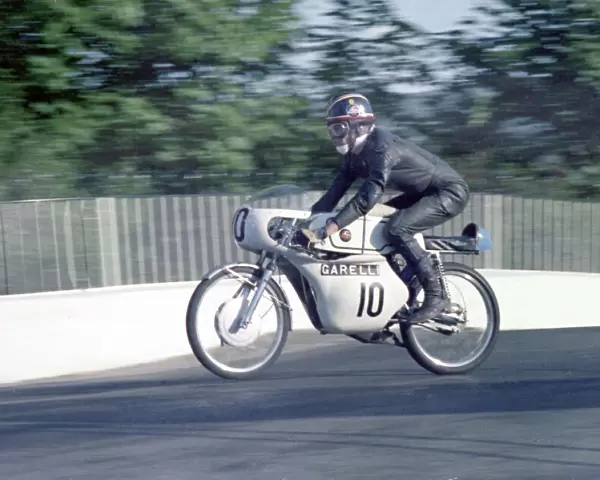 Stuart Aspin (Garelli) 1968 50cc TT