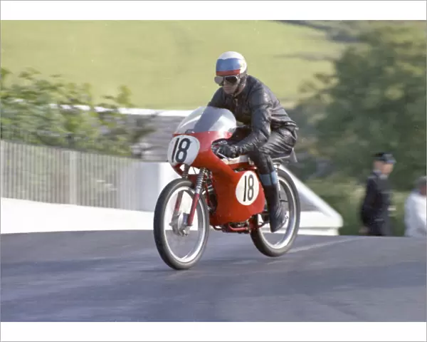 Rodney Gooch (Ducati) 1968 50cc TT