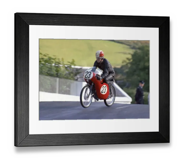 Framed Print : A Harlow (Itom) 1968 50cc TT Framed Print : A Harlow (Itom) 1968 50cc TT