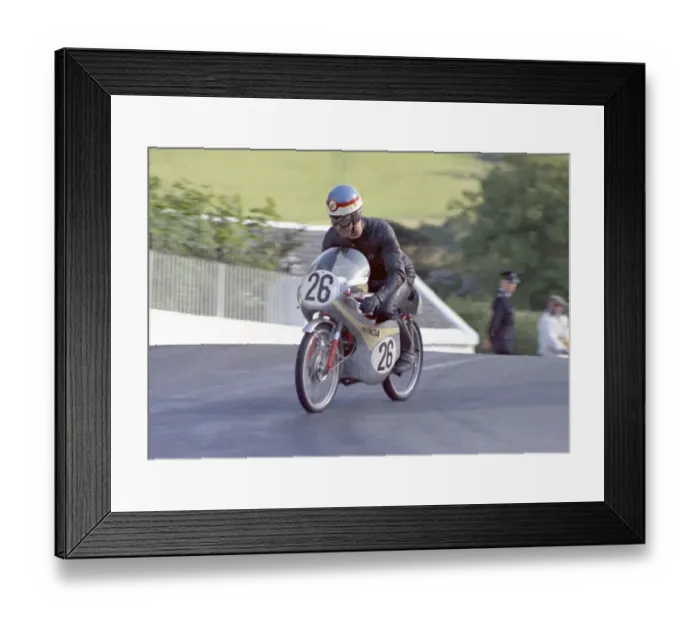 Framed Print : Trevor Payne (Honda) 1968 50cc TT Framed Print : Trevor Payne (Honda) 1968 50cc TT