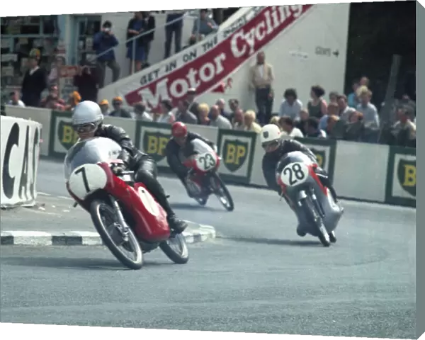 Barry Smith (Derbi) 1967 50cc TT