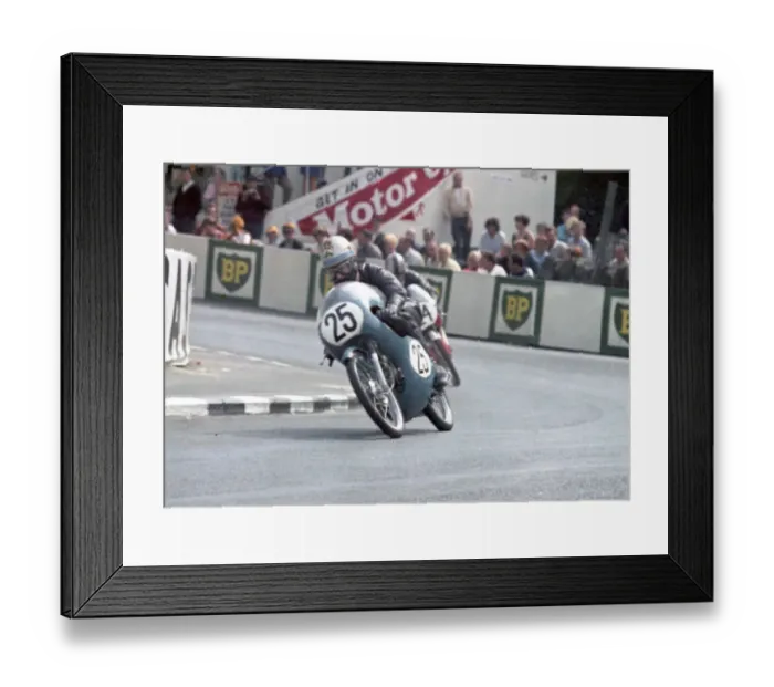 Framed Print : Robin Udall (Honda) 1967 50cc TT Framed Print : Robin Udall (Honda) 1967 50cc TT