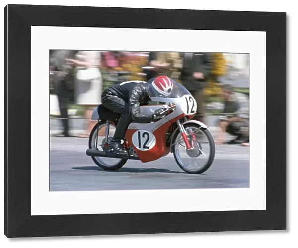 Dave Lock (Honda) 1968 50cc TT