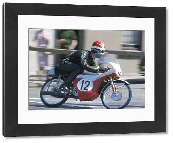 Dave Lock (Honda) 1968 50cc TT
