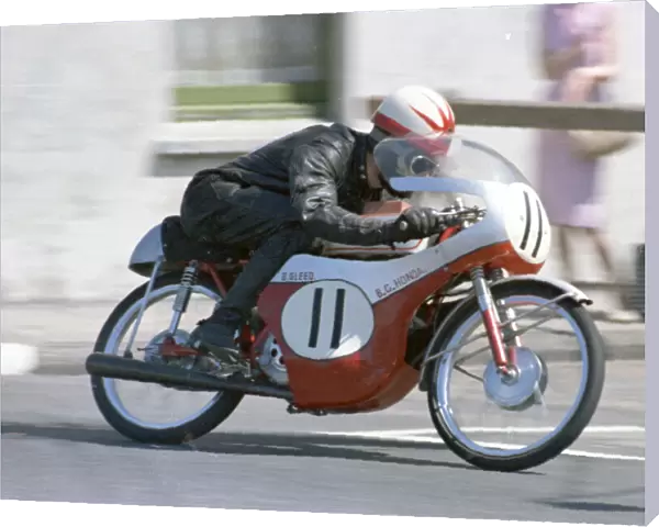 Brian Gleed (Honda) 1968 50cc TT