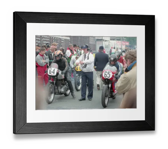 Framed Print : Don Ellis (BSA) & Brian Shackleford (BSA) 1995 Classic Parade Framed Print : Don Ellis (BSA) & Brian Shackleford (BSA) 1995 Classic Parade