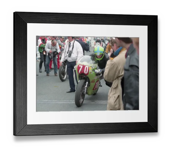 Framed Print : Kenny Birch (Norton) 1995 Classic Parade Framed Print : Kenny Birch (Norton) 1995 Classic Parade