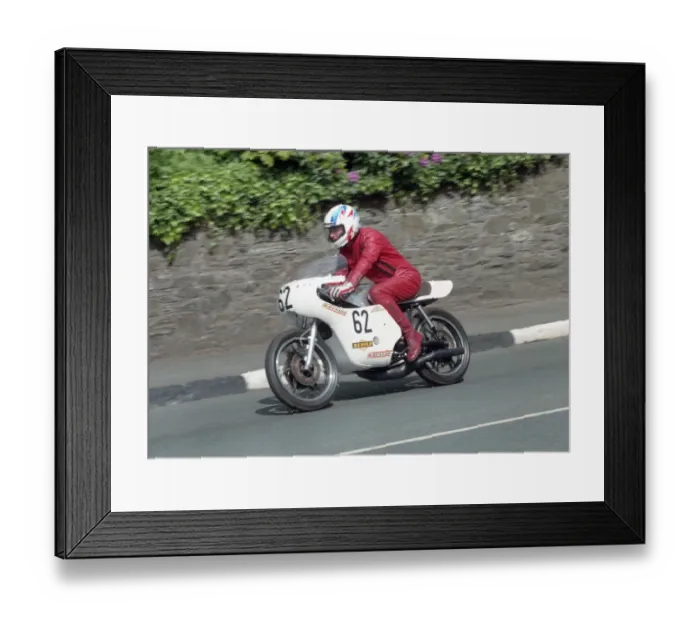 Framed Print : Frank Millard (Cotton Rotax) 1996 Classic Parade
