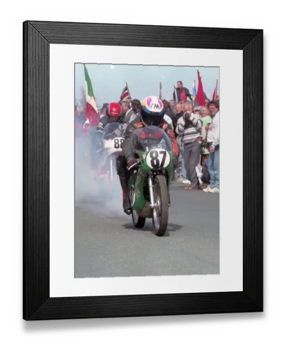 Framed Print : Les Hurst (Maico) 1996 Classic Parade