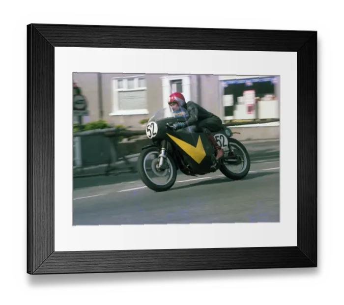 Framed Print : Bill Swallow (Velocette) 1983 Senior Classic Manx Grand Prix Framed Print : Bill Swallow (Velocette) 1983 Senior Classic Manx Grand Prix