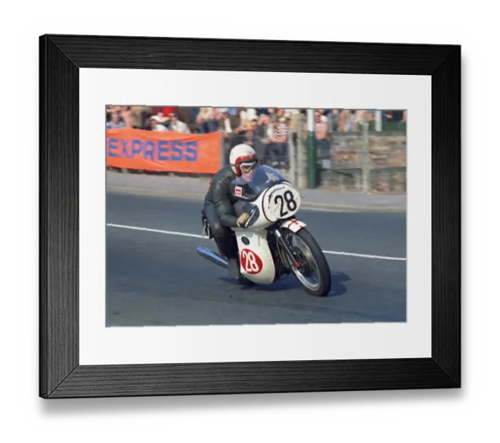 Framed Print : Martyn Ashwood (Triumph) 1970 Production TT Framed Print : Martyn Ashwood (Triumph) 1970 Production TT