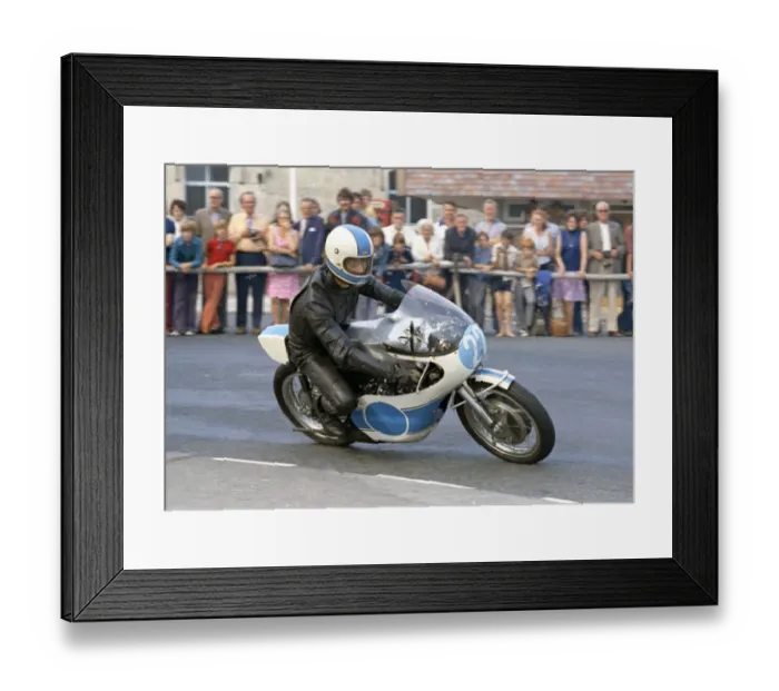 Framed Print : Robin Buxton (Yamaha) 1975 Junior Manx Grand Prix Framed Print : Robin Buxton (Yamaha) 1975 Junior Manx Grand Prix