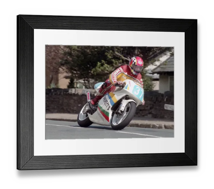 Framed Print : John Davies (Padgett Honda) 1996 Junior Manx Grand Prix Framed Print : John Davies (Padgett Honda) 1996 Junior Manx Grand Prix
