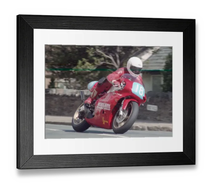 Framed Print : Derek Wagstaff (Yamaha) 1996 Junior Manx Grand Prix Framed Print : Derek Wagstaff (Yamaha) 1996 Junior Manx Grand Prix