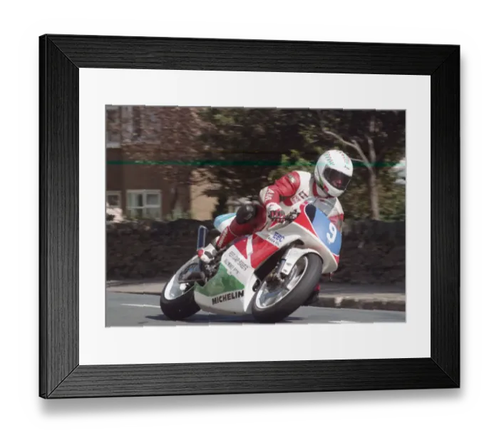 Framed Print : Phil Reid (Honda) 1996 Junior Manx Grand Prix Framed Print : Phil Reid (Honda) 1996 Junior Manx Grand Prix