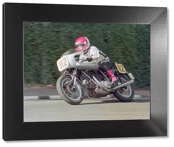 Simon Morris (Ducati) 1987 Senior Manx Grand Prix