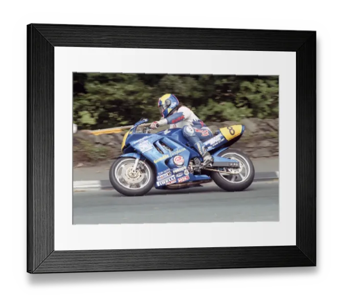 Framed Print : Ricky Mitchell (Honda) 1996 Senior Manx Grand Prix Framed Print : Ricky Mitchell (Honda) 1996 Senior Manx Grand Prix