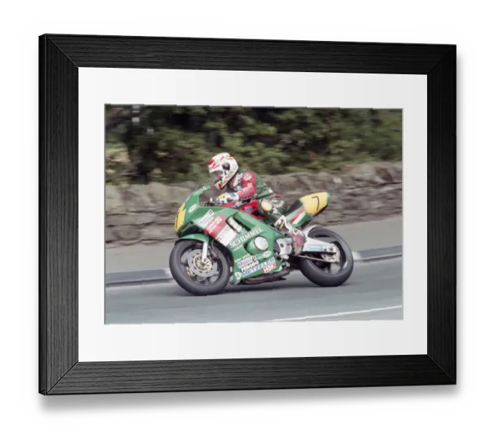Framed Print : Adrian McFarland (Honda) 1996 Senior Manx Grand Prix Framed Print : Adrian McFarland (Honda) 1996 Senior Manx Grand Prix