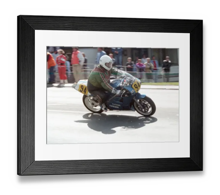 Framed Print : Bill Rice (Anderton Honda) 1996 Senior Manx Grand Prix Framed Print : Bill Rice (Anderton Honda) 1996 Senior Manx Grand Prix