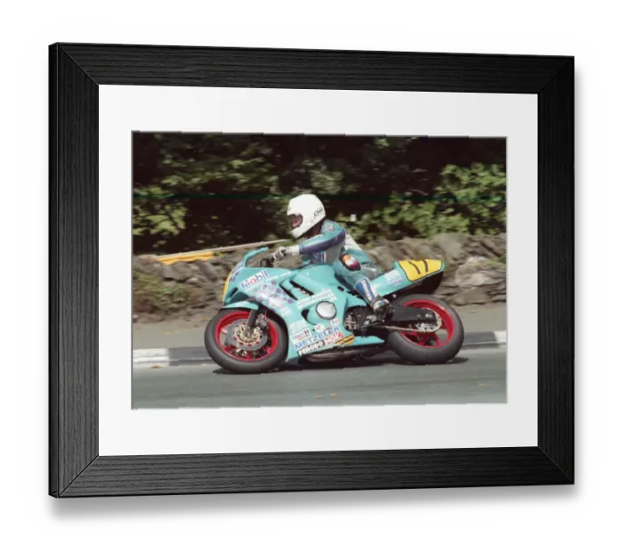 Framed Print : Adrian Archobald (Vent Axia Honda) 1996 Senior Manx Grand Prix Framed Print : Adrian Archobald (Vent Axia Honda) 1996 Senior Manx Grand Prix