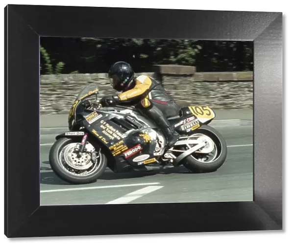 Colin Clark (Suzuki) 1996 Senior Manx Grand Prix