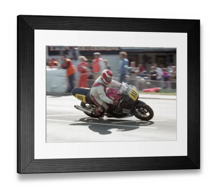 Framed Print : Dennis Temple (Honda) 1996 Senior Manx Grand Prix Framed Print : Dennis Temple (Honda) 1996 Senior Manx Grand Prix