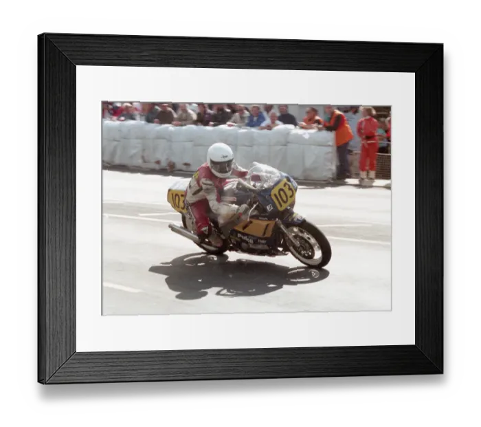Framed Print : Virginia Power (Yamaha) 1996 Senior Manx Grand Prix Framed Print : Virginia Power (Yamaha) 1996 Senior Manx Grand Prix