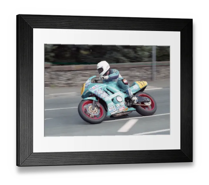Framed Print : Adrian Archibald (Vent Axia Honda) 1996 Senior Manx Grand Prix Framed Print : Adrian Archibald (Vent Axia Honda) 1996 Senior Manx Grand Prix