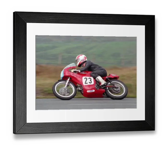 Framed Print : Mal Kirwan (Aermacchi) 1996 Junior Classic Manx Grand Prix Framed Print : Mal Kirwan (Aermacchi) 1996 Junior Classic Manx Grand Prix