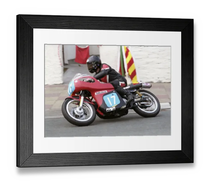 Framed Print : Mervyn Elwood (Seeley 7R) 1994 Junior Classic Manx Grand Prix Framed Print : Mervyn Elwood (Seeley 7R) 1994 Junior Classic Manx Grand Prix