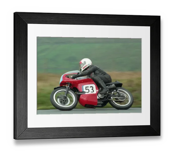 Framed Print : Robbie Allan (Norton) 1996 Junior Classic Manx Grand Prix Framed Print : Robbie Allan (Norton) 1996 Junior Classic Manx Grand Prix