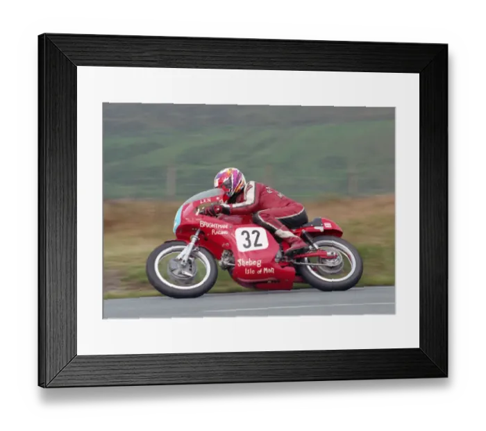 Framed Print : Len Fallowfield (Aermacchi) 1996 Junior Classic Manx Grand Prix Framed Print : Len Fallowfield (Aermacchi) 1996 Junior Classic Manx Grand Prix