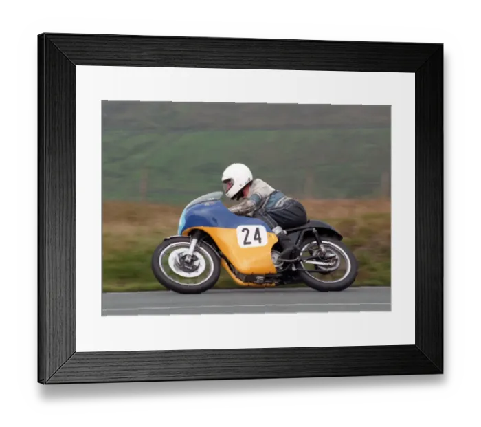 Framed Print : Bob Hirst (AJS) 1996 Junior Classic Manx Grand Prix Framed Print : Bob Hirst (AJS) 1996 Junior Classic Manx Grand Prix