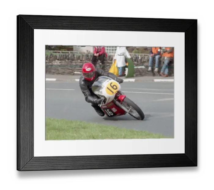 Framed Print : Nick Turner (Seeley G50) 1996 Senior Classic Manx Grand Prix Framed Print : Nick Turner (Seeley G50) 1996 Senior Classic Manx Grand Prix