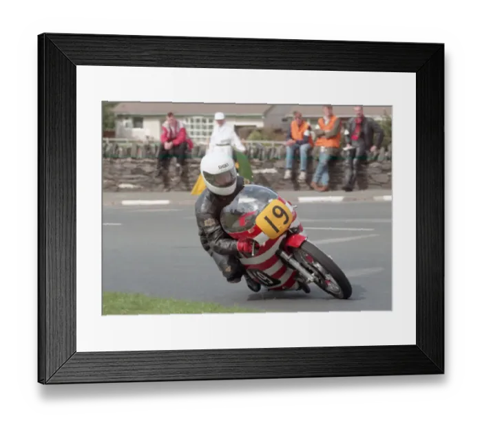 Framed Print : Francis Taylor (Ducati) 1996 Senior Classic Manx Grand Prix Framed Print : Francis Taylor (Ducati) 1996 Senior Classic Manx Grand Prix