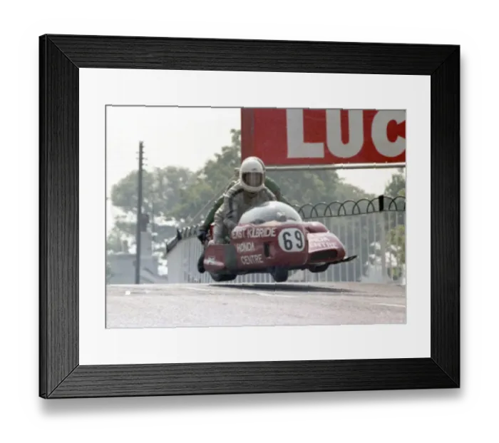 Framed Print : Robert Smith & Mick Wortley (Imp) 1978 Sidecar TT Framed Print : Robert Smith & Mick Wortley (Imp) 1978 Sidecar TT
