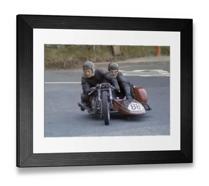 Framed Print : Alfred Betts & J G Betts (Windrick Triumph) 1972 750 Sidecar TT Framed Print : Alfred Betts & J G Betts (Windrick Triumph) 1972 750 Sidecar TT
